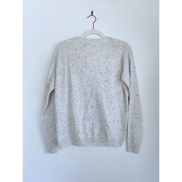 NWT Revolve One Gray Day Sloan 100% Cashmere Cardigan in Red & Blue Speckle Sz S - Picture 4 of 11